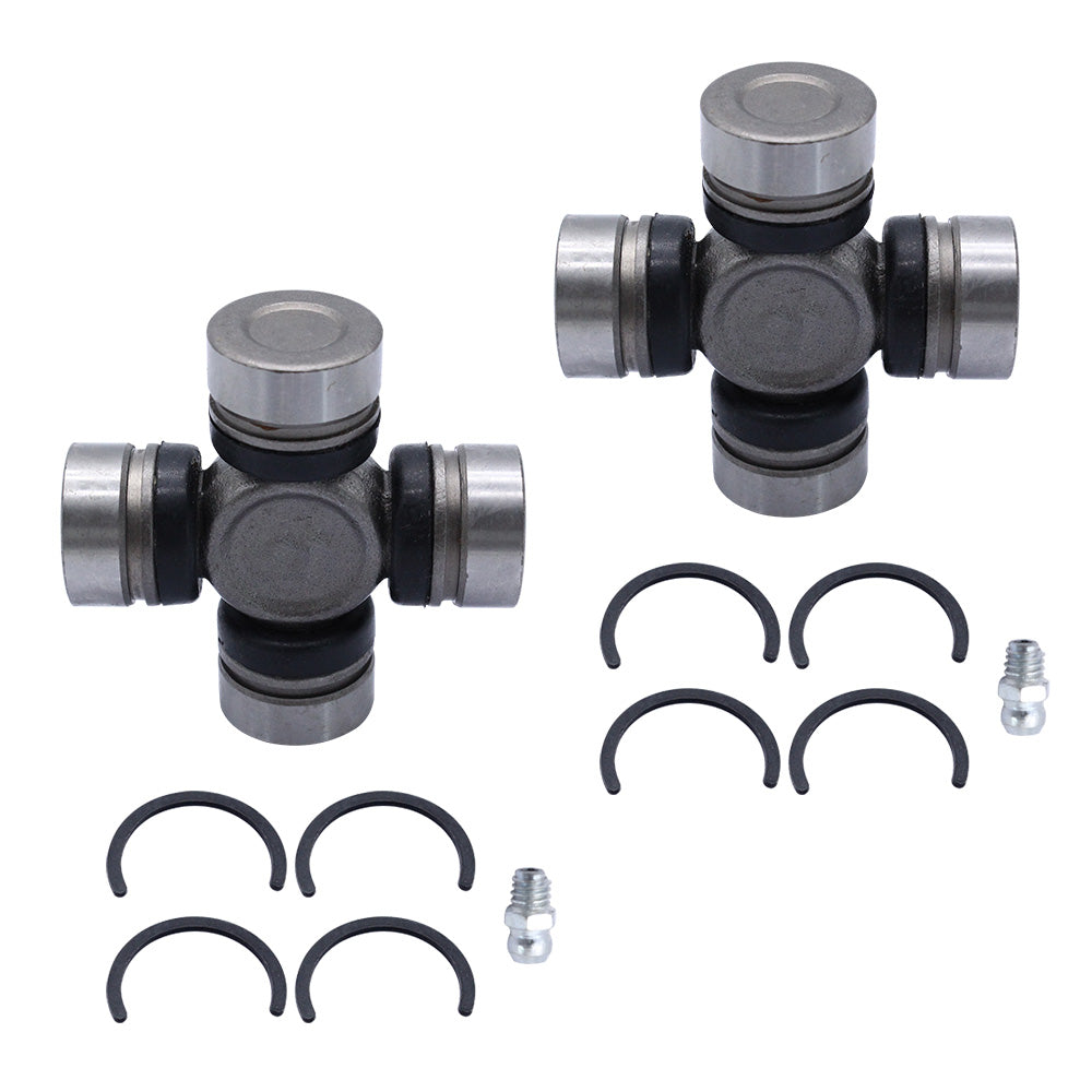 2x FRONT  or  REAR UNI UNIVERSAL JOINT SUITABLE FOR TOYOTA HILUX LAND CRUISER DYNA-2