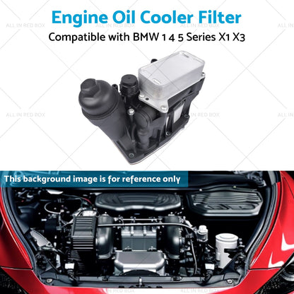 Engine Oil Filter Housing  and  Cooler 11428507697 SuitableFor BMW N47 N57 F25 10-19-4