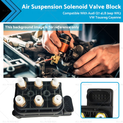 Air Suspension Solenoid Valve Block Suitable For Audi Q7 4LB Jeep WK2 VW Cayenne-0