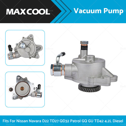Vacuum Pump For Nissan Navara D22 TD27 QD32 Patrol GQ GU TD42 4. 2L Diesel-0