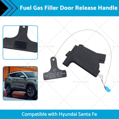 Fuel Gas Filler Door Release Handle Opener Suitable For Hyundai Santa Fe 13-18-2