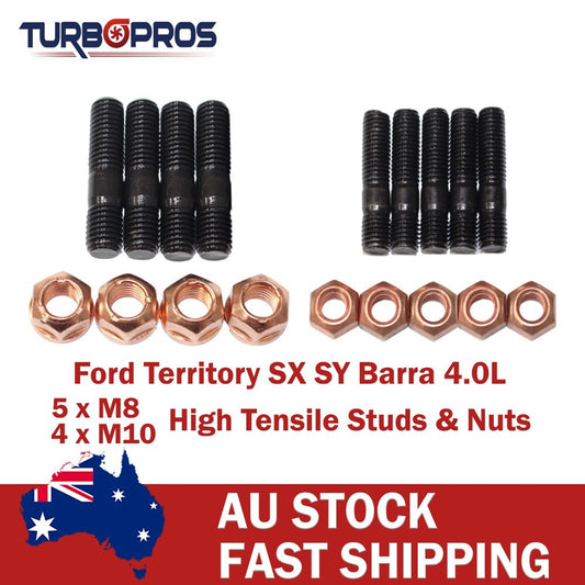 High Tensile Turbo Charger Stud Kit for Ford Territory SX SY Barra 4.0L