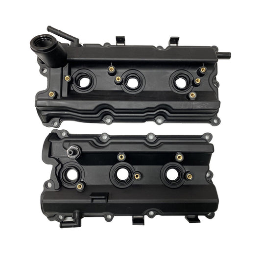 2PCS Engine Valve Cover Suitable For Nissan 350Z Z33 3. 5L VQ35 VQ35DE 2002-2006-0