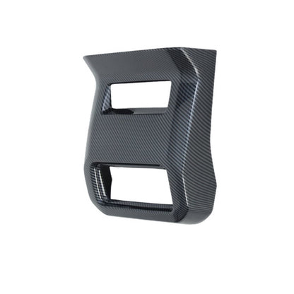 Rear Air Outlet Vent Cover Trim Suitable For Toyota Prado LC250 24+ Carbon Fiber-0