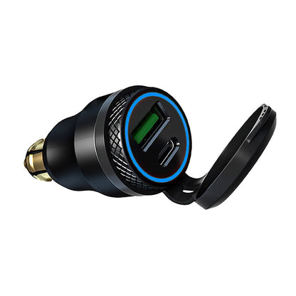 Dual USB Charger Hella DIN Type C Plug Socket Suitable For BMW Motorcycles / Ducati Motorcycles-1
