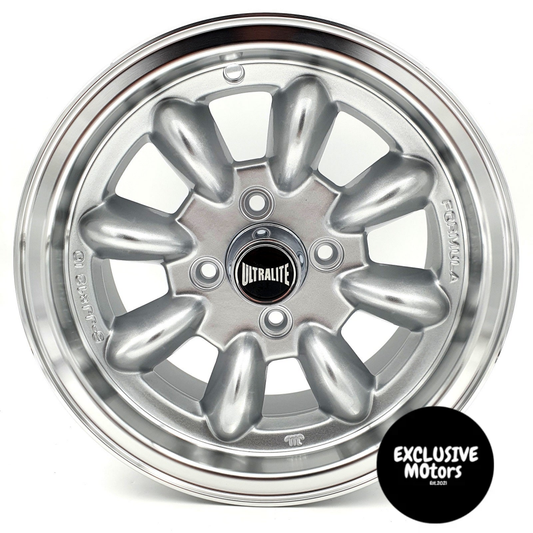 10x5 Superlite Mag Wheels for MINI Cooper (2001-2006) Silver ET+14