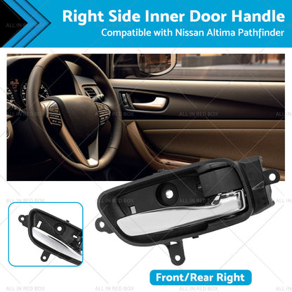 Front Rear Right Inner Door Handle Suitable for Nissan Altima Pathfinder 13-17-0