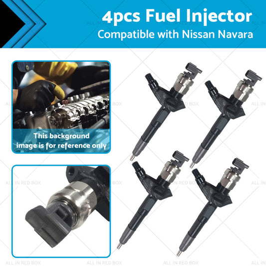 4pcs Diesel Fuel Injector Suitable for Nissan Navara D22 2. 5L 095000-6240-0