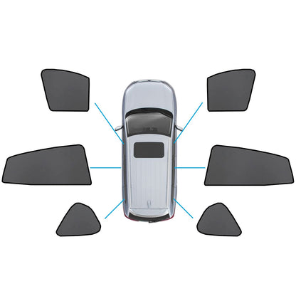 Magnetic Car Window Sun Shades Suitable for Subaru XV/Impreza 2017-2023-7