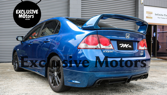 Mugen RR Rear Boot Spoiler for Honda Civic Sedan 2006-2012