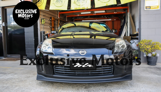 NISMO Front Bumper Lip Splitter for Nissan 350Z 2003-2005 Plastic