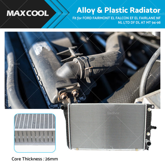 Radiator for Ford Fairmont/Falcon/Fairlane/LTD 1994-1998