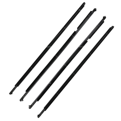 4x Door Glass Seal Weatherstrip Suitable For Toyota Landcruiser Prado 120 Series-2