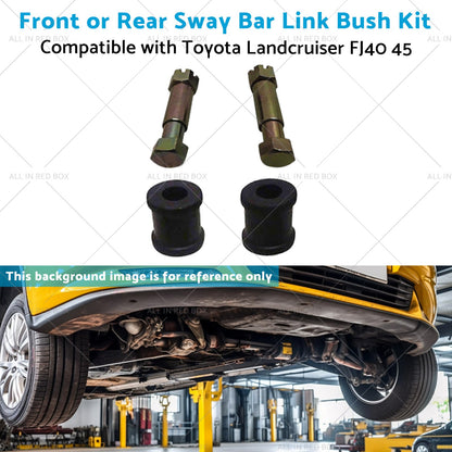 2x Sway Bar Link Bush Front or Rear Suitable for Toyota Landcruiser 45 FJ40-4