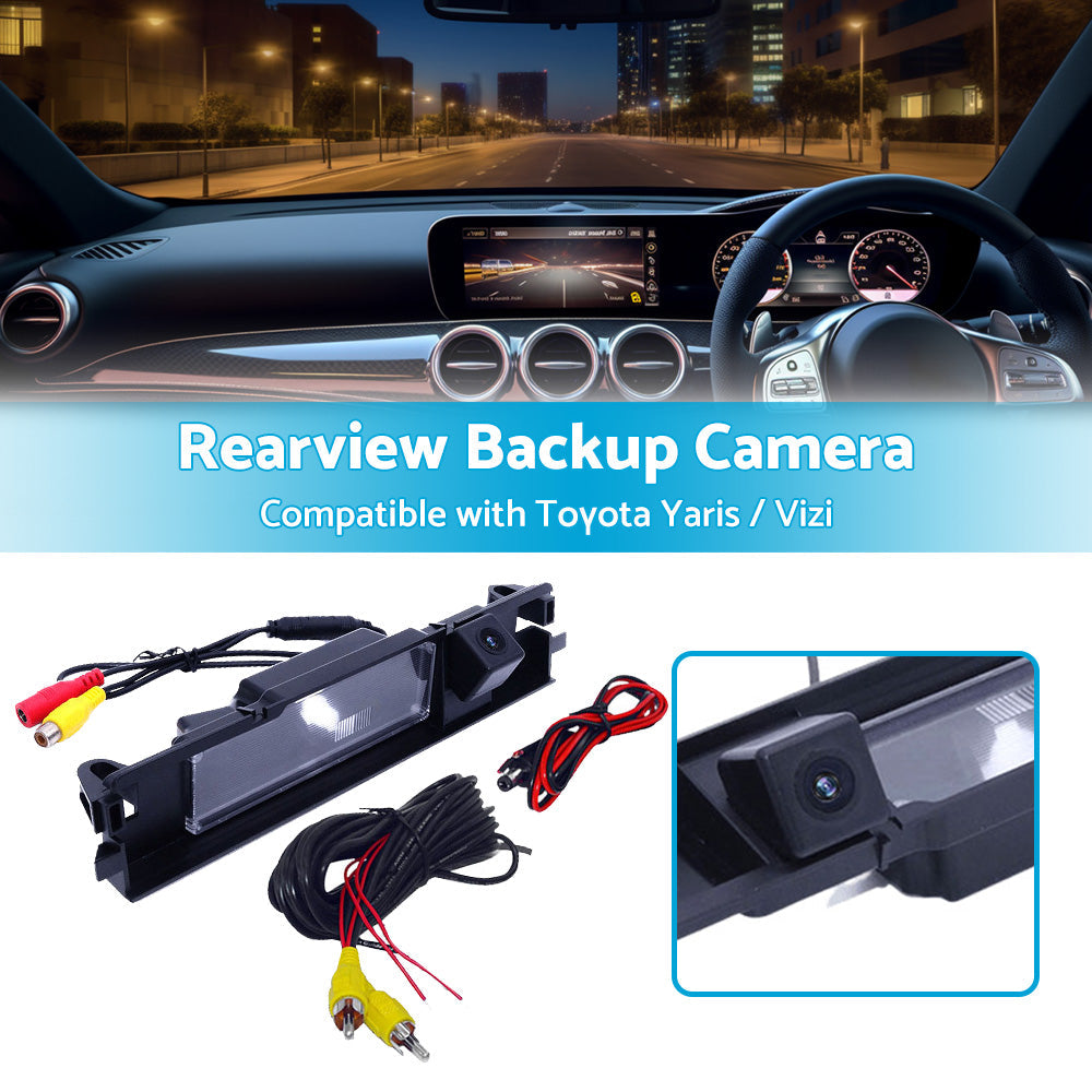 Car Reverse Rear View Backup Camera Suitable for Toyota Yaris Vizi 2006-2012-2