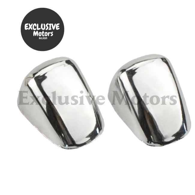 Abs Chrome Sprinkler Head Water Spray Nozzle Wiper Cover Trim For Toyota Hiace