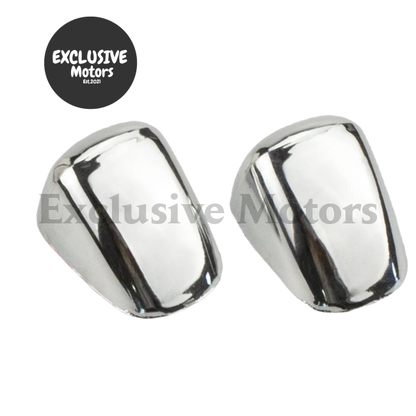 Abs Chrome Sprinkler Head Water Spray Nozzle Wiper Cover Trim For Toyota Hiace