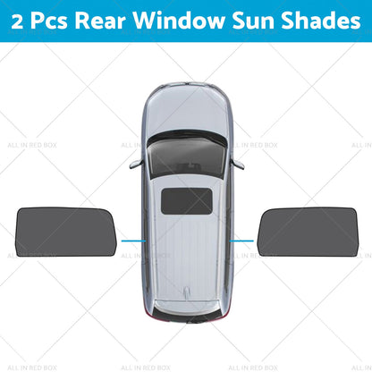 Front Rear Port Window Magnetic Mesh Sun Shade Suitable for Jeep Grand Cherokee-4
