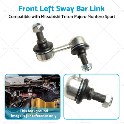 Front Left Sway Bar Link Suitable for Mitsubishi Triton L200 2WD 4WD 06-15-4