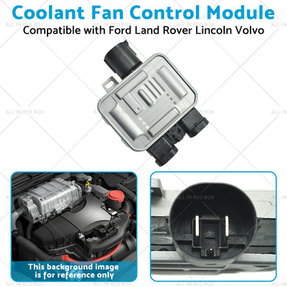 Coolant Fan Control Module Suitable for Ford Land Rover Lincoln Volvo 7T4Z8B658B-3