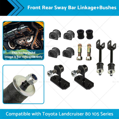 Front Rear Sway Bar LinkageBushes Suitable for Toyota Landcruiser 105 80 Series-1