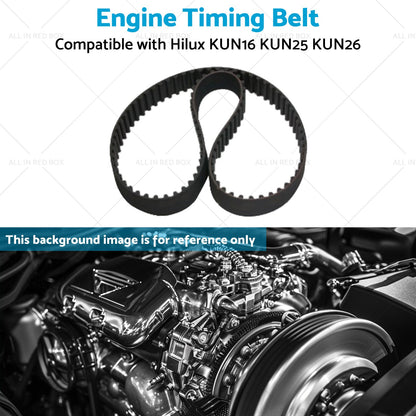 1KD-FTV Engine Timing Belt Suitable for Hilux KUN16 KUN25 KUN26 3. 0L Diesel