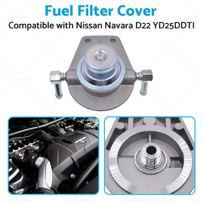 Fuel Filter Housing Primer Pump Cap Suitable For Nissan Navara D22 YD25DDTI MT-4