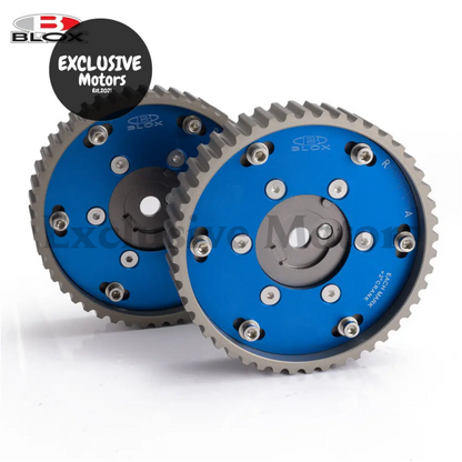 Adjustable 2 Pieces Aluminium Camshaft Timing Cam Gear Blue For Bmw E36 3 Series M20 Ep-Cgbmw