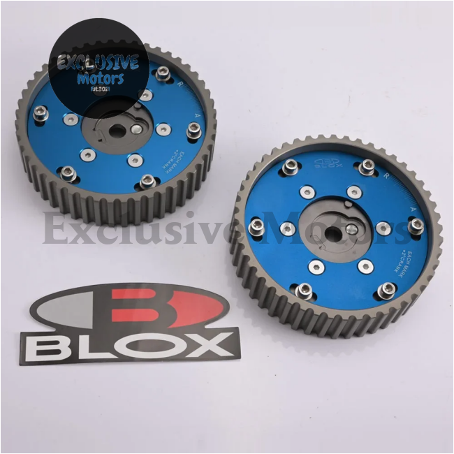 Adjustable 2 Pieces Aluminium Camshaft Timing Cam Gear Blue For Bmw E36 3 Series M20 Ep-Cgbmw