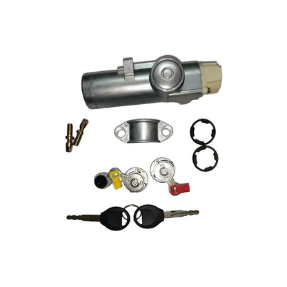 Door Lock Key Ignition Barrel Set Suitable for Nissan Patrol GU Y61 Ute 2000-17-3