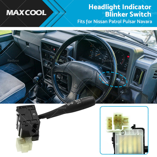 Headlight Indicator Blinker Switch Fits For Nissan Patrol GQ Pulsar Navara D21-0