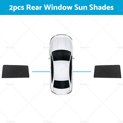 Magnetic Window Sun Shades Suitable For Toyota Kluger 2007-2013 Rear Sun Shades-4