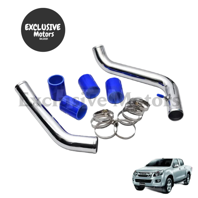 Aluminum 2’’ Intercooler Piping Kit For Isuzu D-Max 2.5L 4Jk1 Turbo Diesel 2012 +