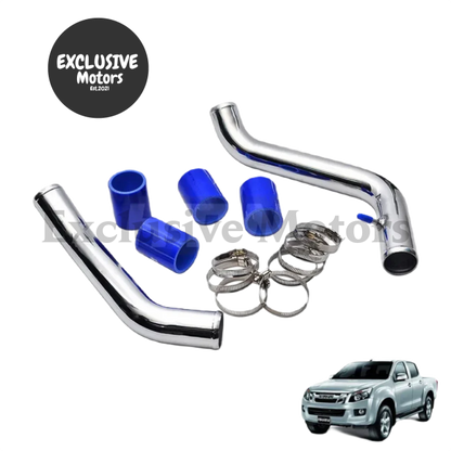 Aluminum 2’’ Intercooler Piping Kit For Isuzu D-Max 2.5L 4Jk1 Turbo Diesel 2012 +