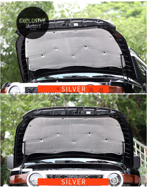 Aluminum Foil Hood Heat Insulation Pad For Toyota Fj Cruiser (2007-2022)