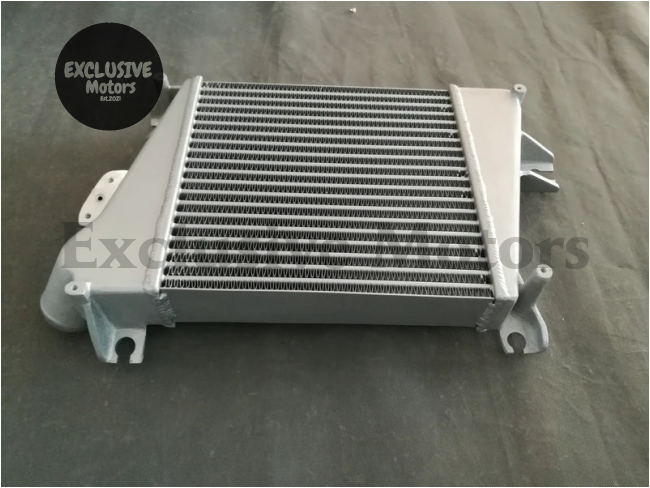 Aluminum Intercooler & Fan For Nissan X-Trail T30 2.2 Dci (Yd22 Diesel) - 2002-2006