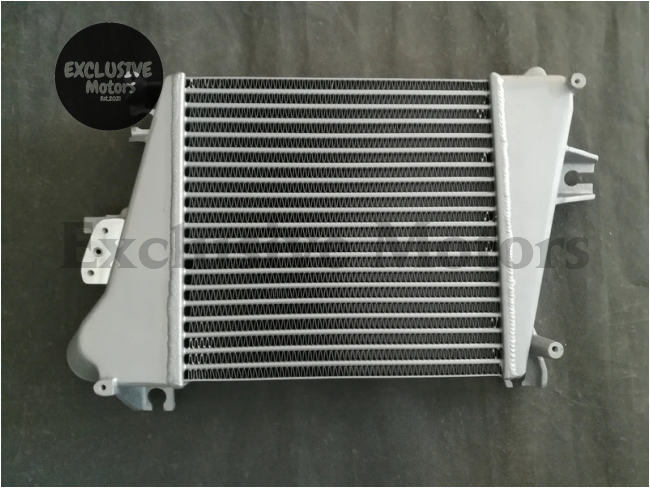 Aluminum Intercooler & Fan For Nissan X-Trail T30 2.2 Dci (Yd22 Diesel) - 2002-2006