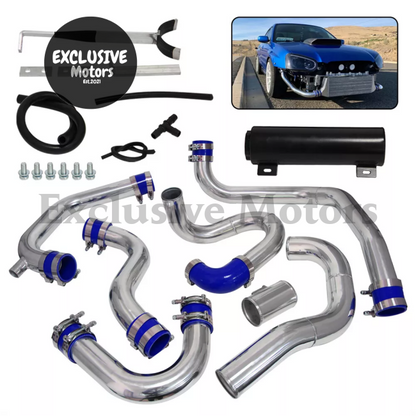 Aluminum Intercooler Piping Kit For Subaru Impreza Wrx Sti 2002-2007 Ej20 Ej25