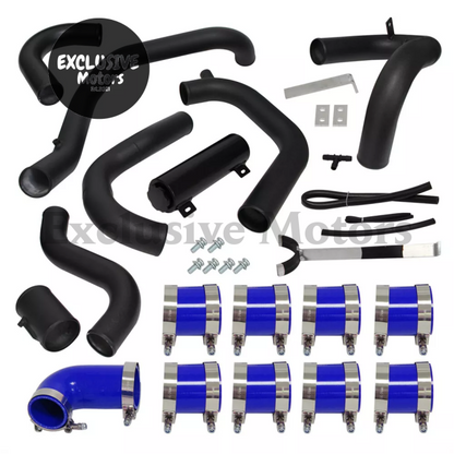 Aluminum Intercooler Piping Kit For Subaru Impreza Wrx Sti 2002-2007 Ej20 Ej25