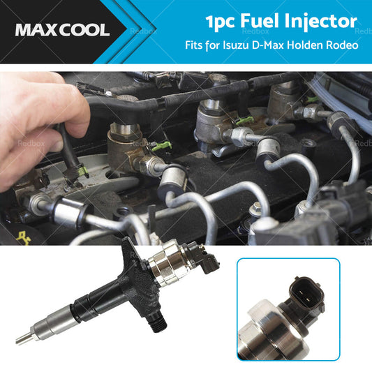 1X Fuel Injector For Isuzu D-Max Holden Rodeo 4JJ1 3. 0L 095000-6980 8980116043