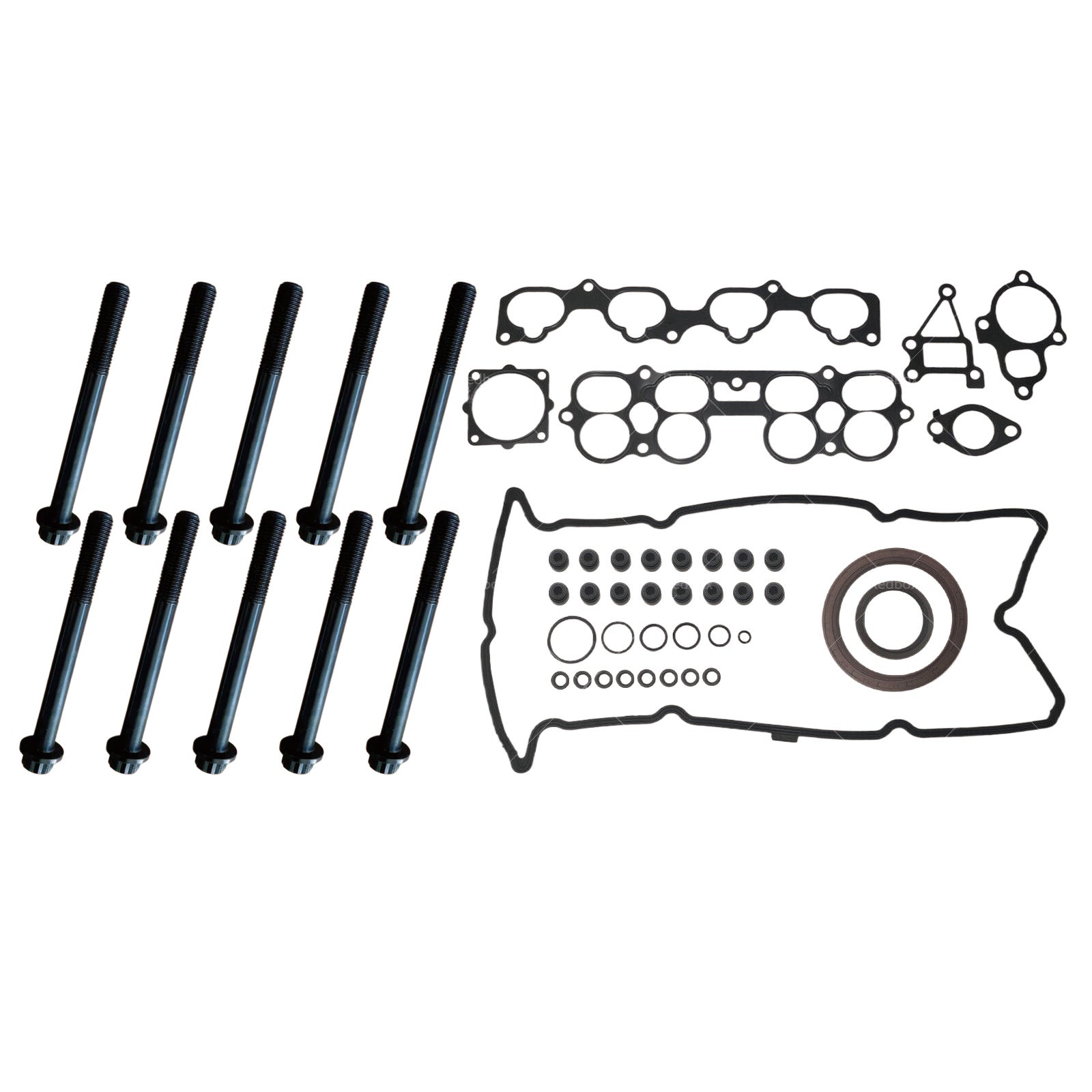 VRS Head Gasket Kit & Bolt Set Suitable for Nissan Xtrail T30 2.5 QR25DE 2001-07-0