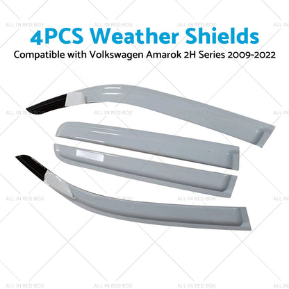 Weathershields Sutiable For Volkswagen Amarok Dual Cab 2009-2022 2H Series-4