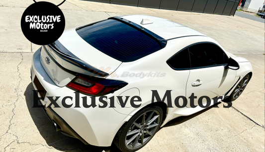 V  Boot Spoiler Wing Black for Toyota GR86/Subaru BRZ 2022-2024