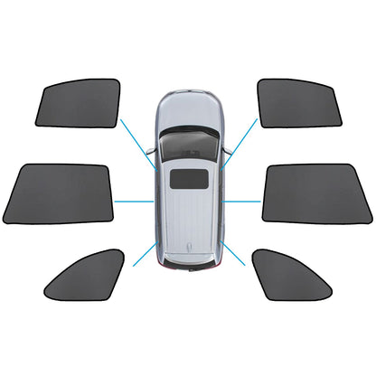Magnetic Mesh Sun Blind Shade Suitable for Subaru Outback 20-25 On Front / Rear-0