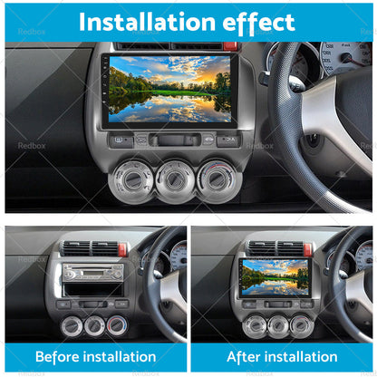 16GB 9inch Android 11 Apple Carplay Stereo GPS Head Unit Suitable For Honda Jazz GD-3