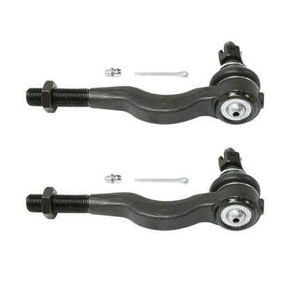 2x Front Inner Tie Rod Ends Suitable for Mitsubishi Pajero NH NJ NK NL 4X4 91-00-0