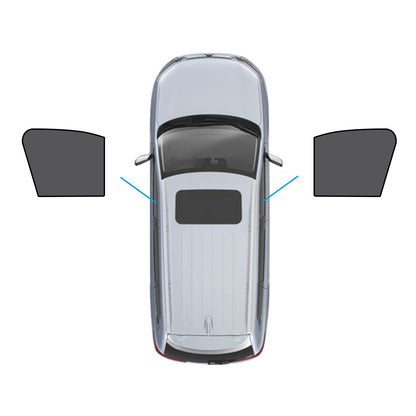 2x Front Magnetic Car Window Sun Shades Suitable for Mazda CX-3 CX3 2015-Current-0
