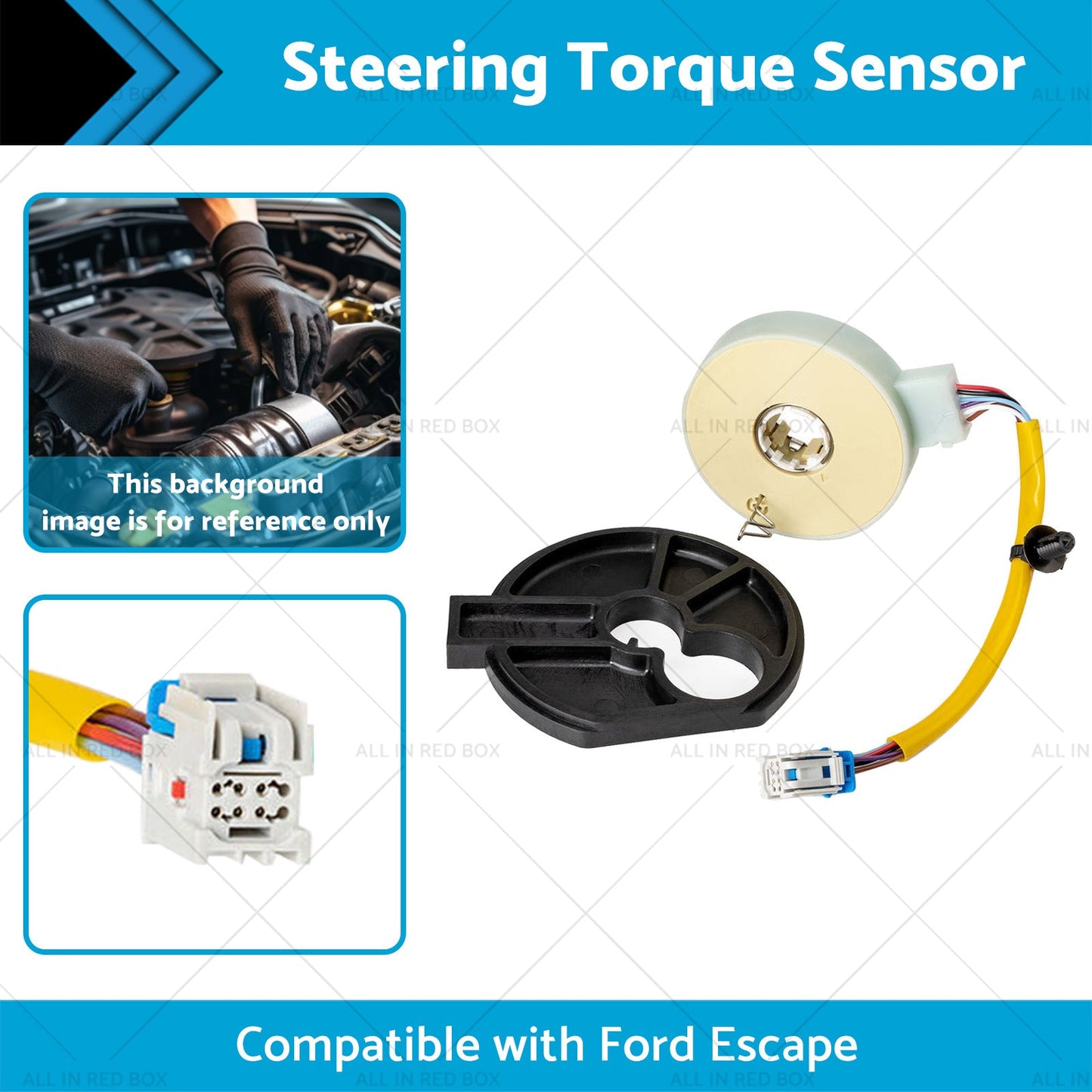 Drehmomentsensor Lenkung CL8Z3F818A Passend für Ford Escape