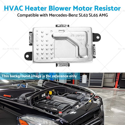 HVAC Heater Blower Motor Resistor Suitable for Mercedes-Benz SL63 SL65 AMG 13-18-4