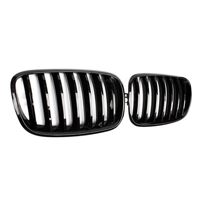 Front Bumper Kidney Grill Grille Gloss Suitable For BMW E70 X5 E71 X6 2007-2013-1
